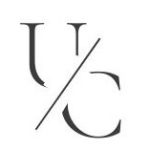 Black White Minimalist SImple Monogram Typography Logo - 1